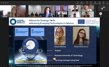 Studentki WMiFS laureatkami międzynarodowego konkursu European Defence Challenge 3ed.