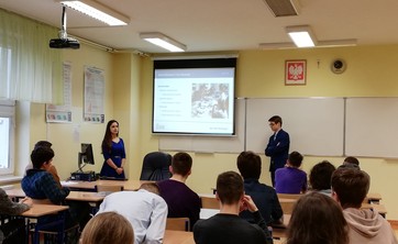Z promocją kierunków studiów w IV LO w Rzeszowie