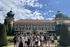 Wycieczka do Łańcuta podczas konferencji