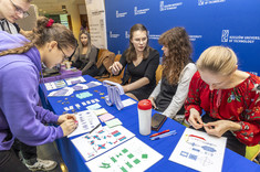 Stoisko Koła Naukowego Studentów Matematyki