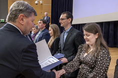 Wręczenie nagród Rektora na wniosek - pracownicy WMiFS