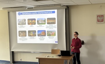 Zajęcia z pracownikami Urzędu Statystycznego