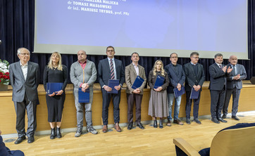Wręczenie nagród Rektora za publikacje - pracownicy WMiFS