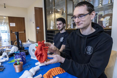 Stoisko Koła Naukowego X-MED