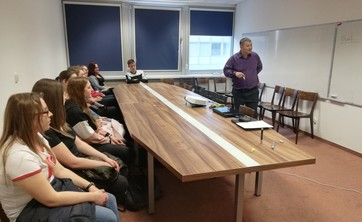 Dr Nurlan Abiev z Kazachstanu z wizytą na WMiFS