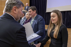 Wręczenie nagród Rektora na wniosek - pracownicy WMiFS