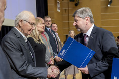 Wręczenie nagród Rektora za publikacje - pracownicy WMiFS